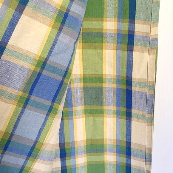 Primitive Artisans Inc Square Cotton Plaid Tablecloth 60 X 60 - Picture 4 of 7